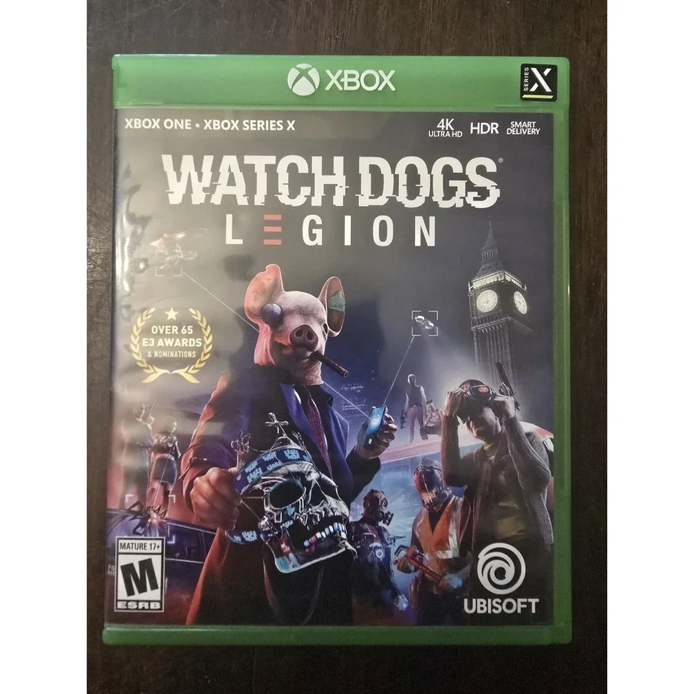 Watch Dogs Legion Xbox One Standard Edition Video Games Action Adventure Ubisoft